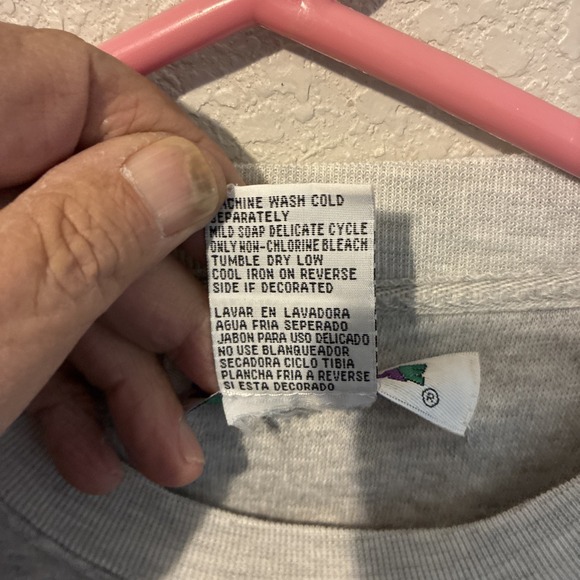 looney tunes popeye sweatshirt Size Large Gray - Picture 4 of 11